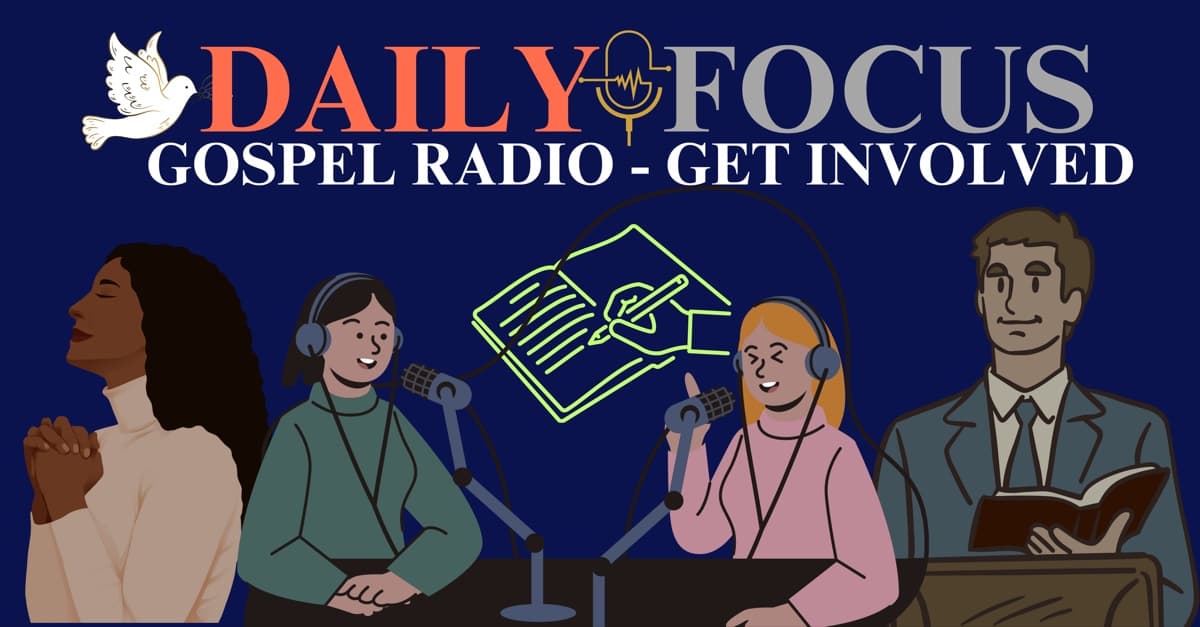 Daily Focus Gospel Radio Logo